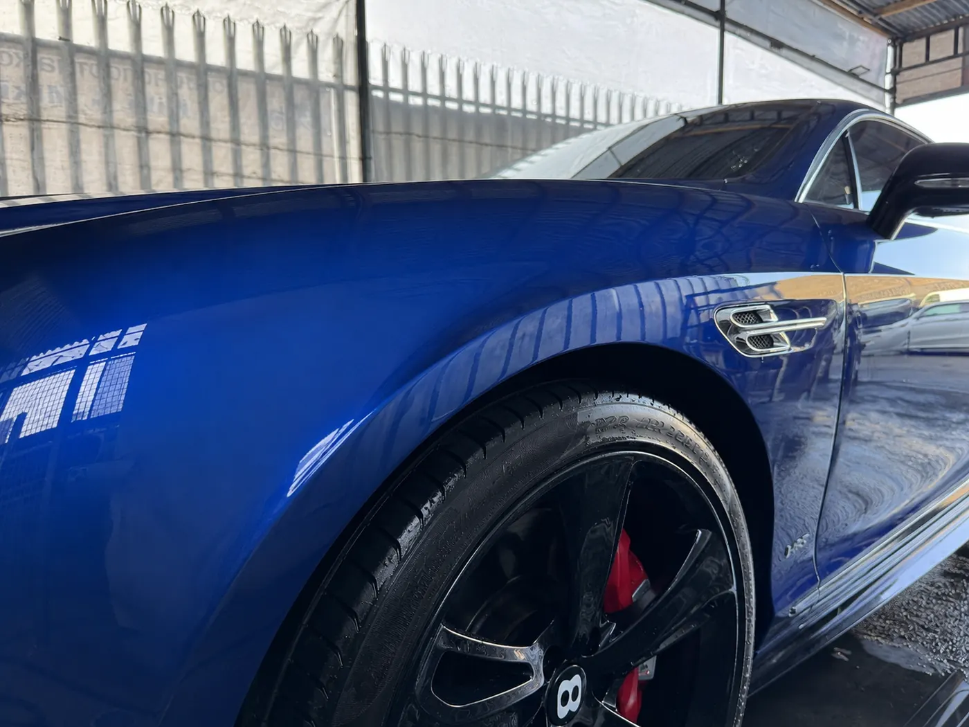 Bentley Bentayga after repair at GT Motors Centre