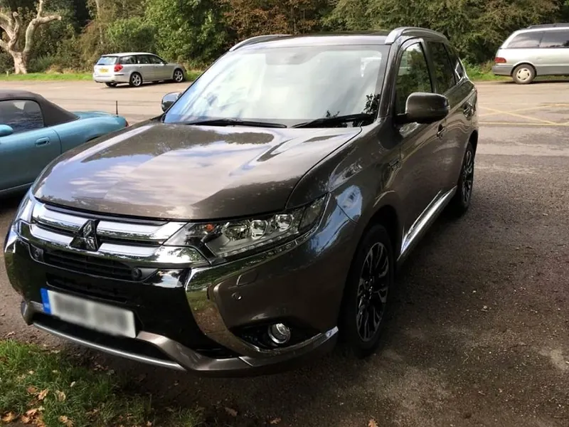 Mitsubishi Outlander after repair at GT Motors Centre