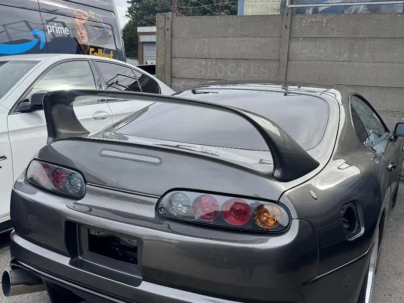 Toyota Supra after repair at GT Motors Centre