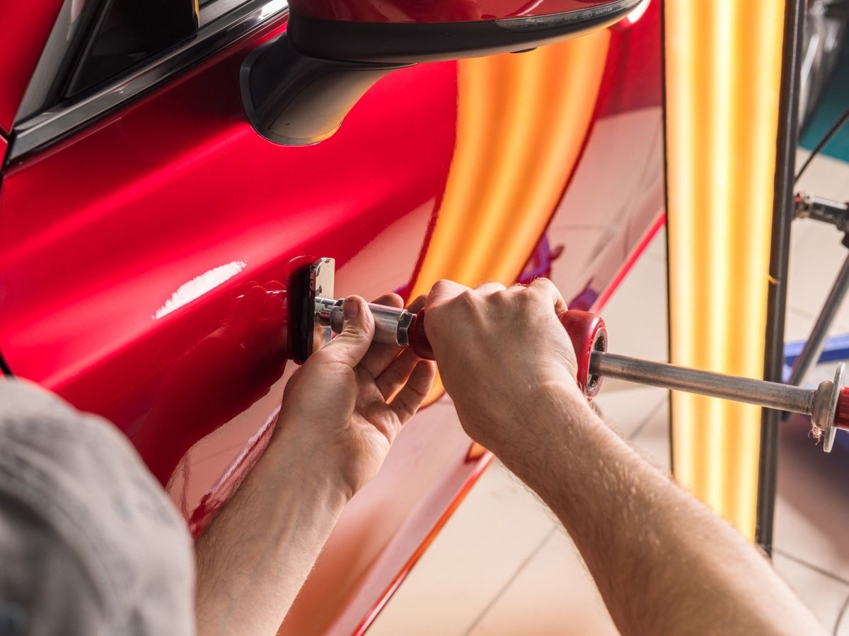 Dent removal at GT Motors Centre