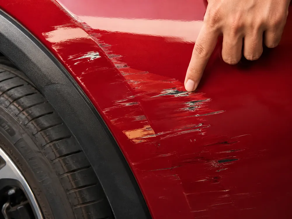 Scratch & scuff repair at GT Motors Centre, Tottenham